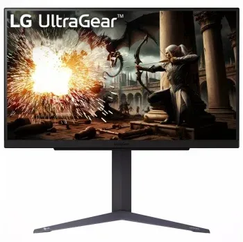 Монитор LG 27 UltraGear 27GS75Q-B черный IPS LED 16:9 HDMI матовая HAS Piv 1000:1 300cd 178гр/178гр 2560x1440 180Hz G-Sync FreeSync DP QHD 6кг - фото 8
