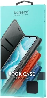 Чехол флип-кейс BoraSCO для Realme C75 Book Case черный 74814 - фото 6