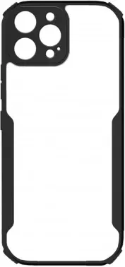 Чехол клип-кейс BoraSCO для Apple iPhone 16 Pro Sky Case черный/прозрачный 74651 - фото 4