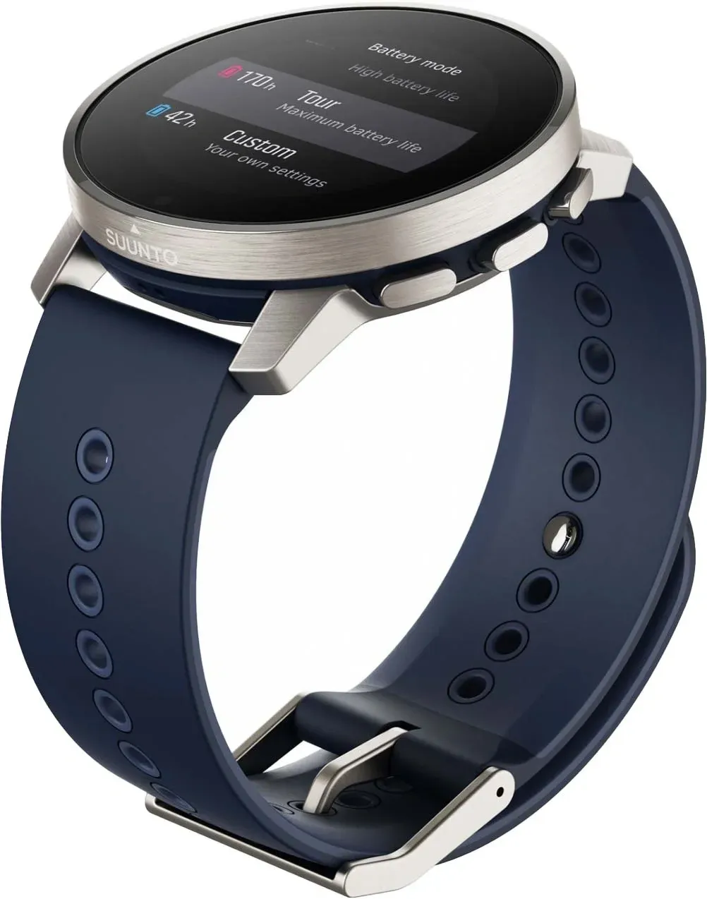 Смарт-часы Suunto 9 Peak 43мм 30 TFT корп.серый Sport Band рем.синий разм.брасл.:M/L SS050520000 - фото 8