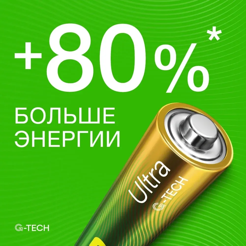 Батарея GP Ultra 15AUA21-2CRSBC12 AA 12шт блистер - фото 3