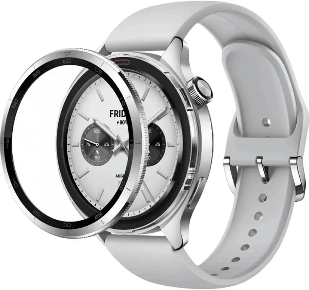 Смарт-часы Xiaomi Watch S4 47мм 1.43 AMOLED корп.серебристый рем.серый BHR9197GL - фото 3