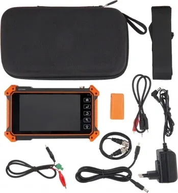 Тестер Lanmaster LAN-TST-CCTV-500-IP оранжевый/черный - фото 5