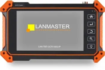 Тестер Lanmaster LAN-TST-CCTV-500-IP оранжевый/черный - фото 6