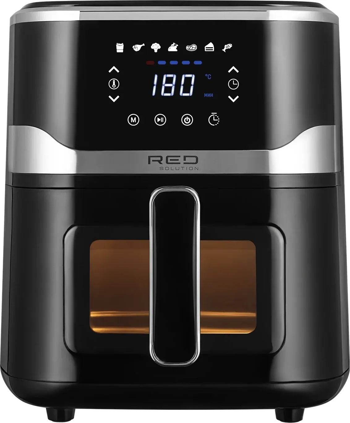 Аэрогриль Red Solution W262 5л 1500Вт черный - фото 2