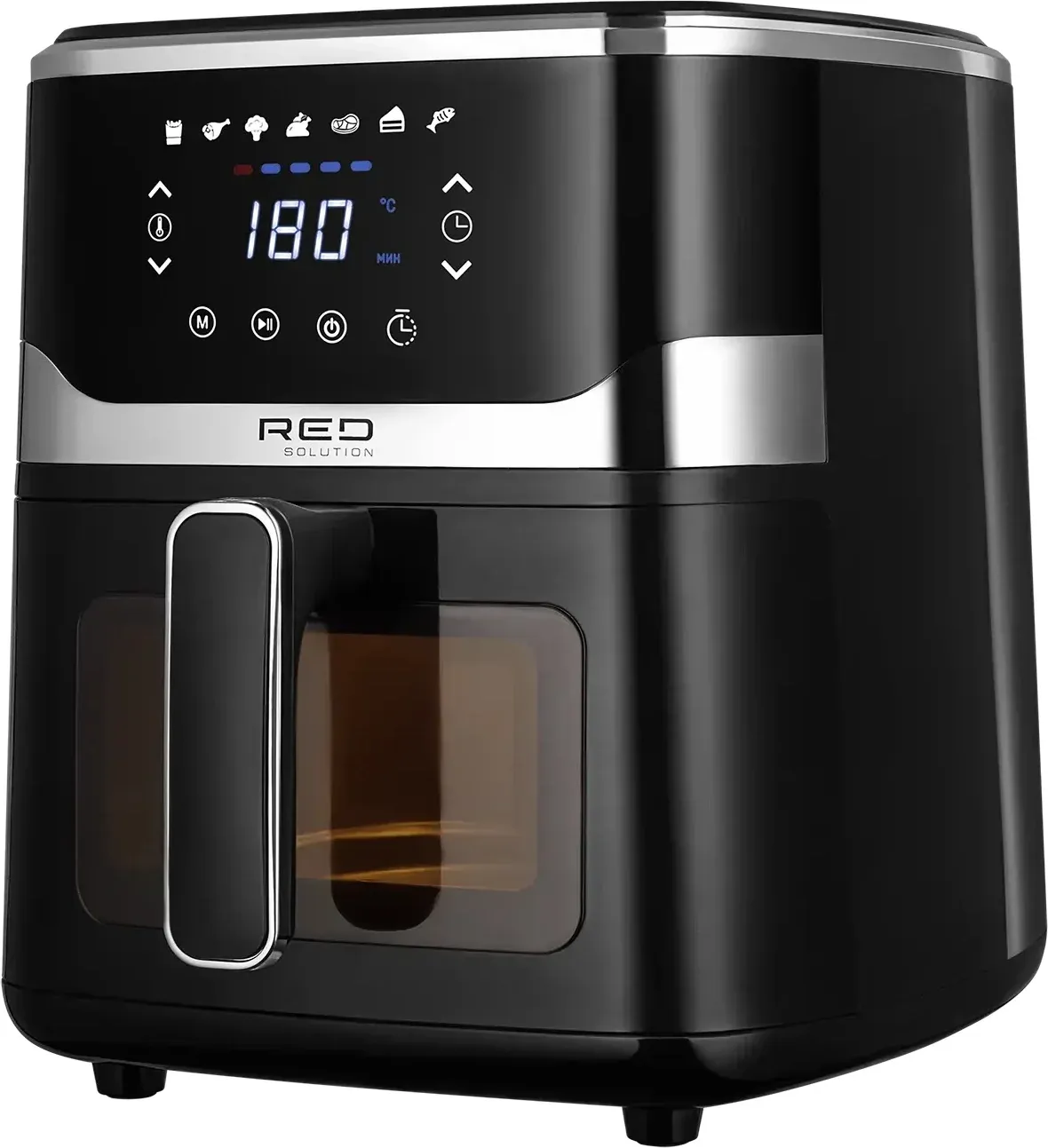 Аэрогриль Red Solution W262 5л 1500Вт черный - фото 3