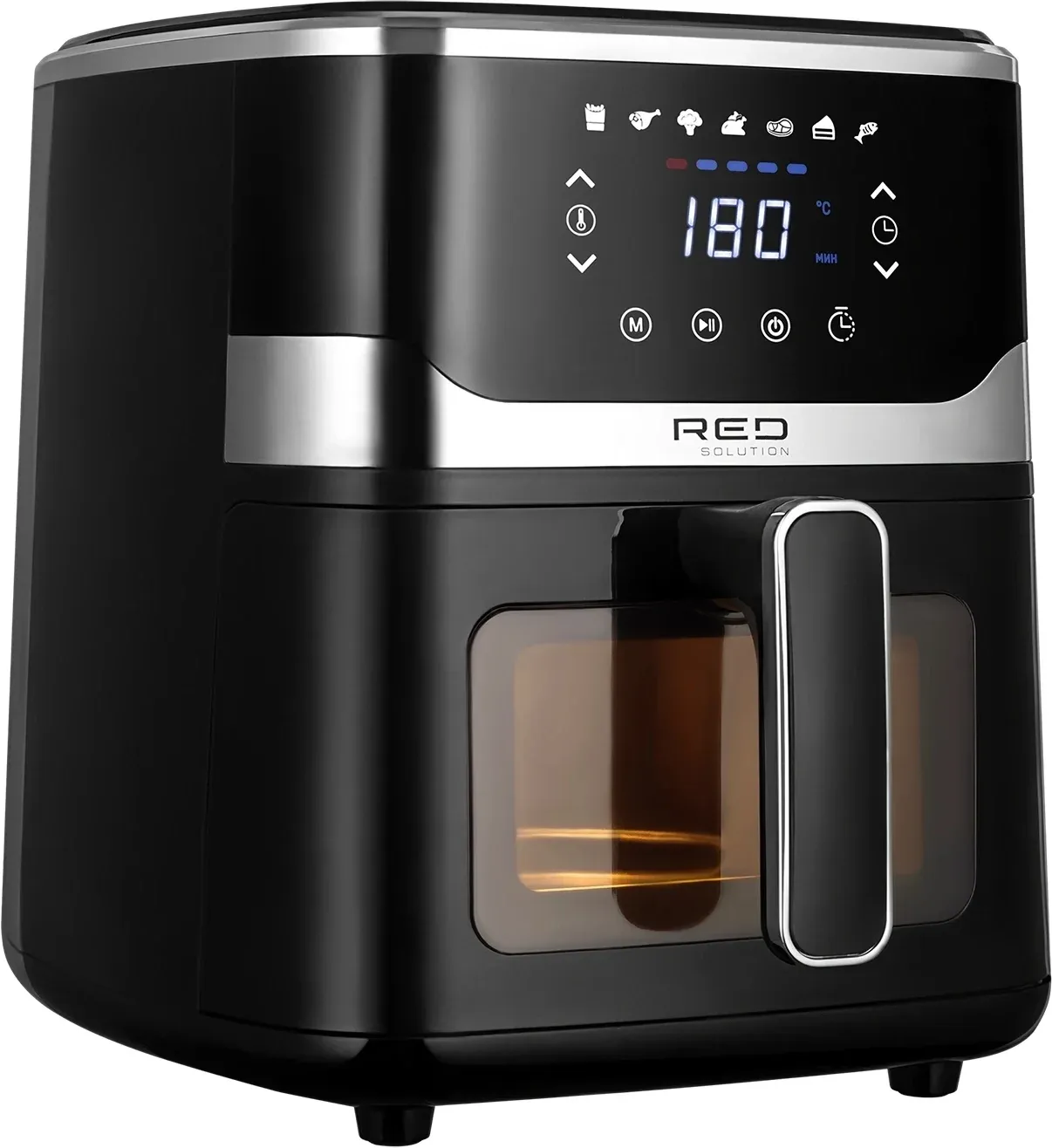 Аэрогриль Red Solution W262 5л 1500Вт черный - фото 4