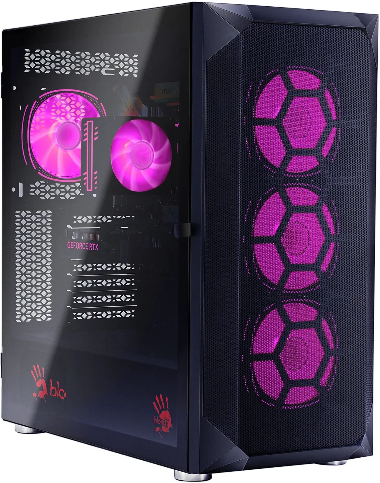ПК Bloody BD-PC CB76C2 MT i5 13400F 2.5 32Gb SSD1Tb RTX4060 8Gb Windows 11 Home 64 GbitEth 650W черный RUS 2085996 - фото 6