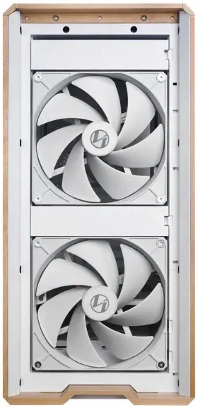 Корпус Lian-Li Lancool 217 белый без БП ATX 7x120mm 3x140mm 2xUSB3.0 audio bott PSU - фото 4