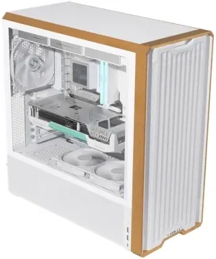 Корпус Lian-Li Lancool 217 белый без БП ATX 7x120mm 3x140mm 2xUSB3.0 audio bott PSU - фото 8