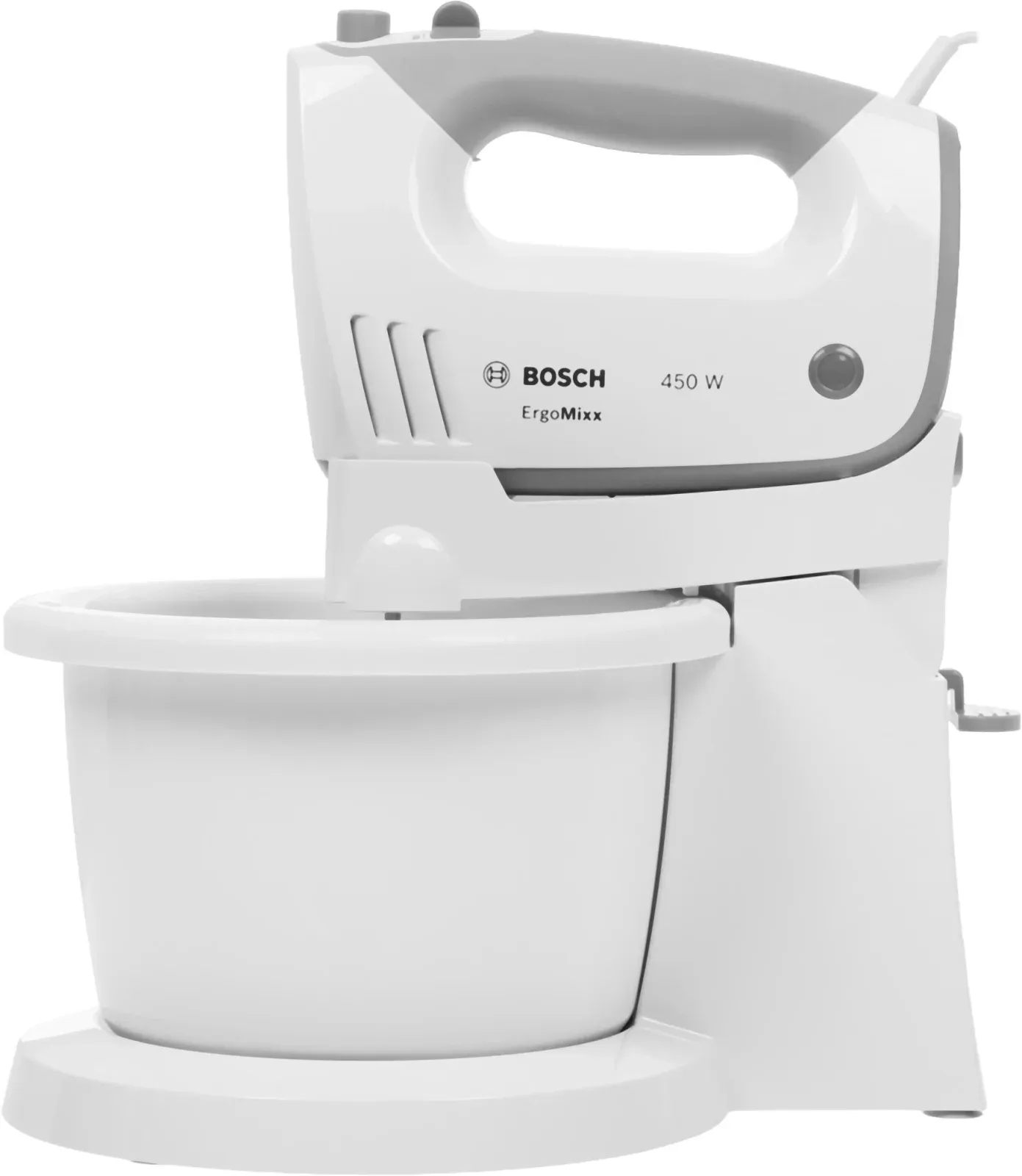 Миксер ручной Bosch MFQ36460S 450Вт белый/серый - фото 3