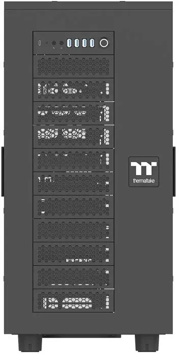 Корпус Thermaltake AX700 черный без БП XL-ATX 18x120mm 18x140mm 2x200mm 4xUSB3.0 audio bott PSU - фото 3
