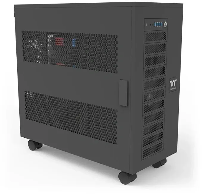 Корпус Thermaltake AX700 черный без БП XL-ATX 18x120mm 18x140mm 2x200mm 4xUSB3.0 audio bott PSU - фото 5
