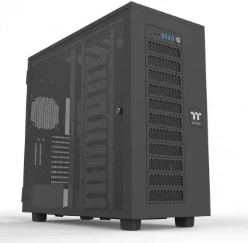 Корпус Thermaltake AX700 Glass черный без БП XL-ATX 18x120mm 18x140mm 2x200mm 4xUSB3.0 audio bott PSU - фото 7