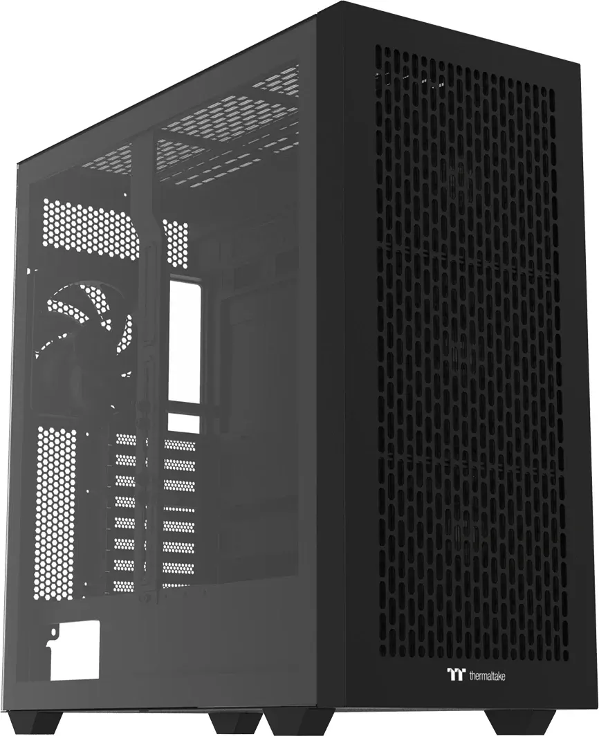 Корпус Thermaltake AX500 черный без БП XL-ATX 14x120mm 9x140mm 2x200mm 2xUSB3.0 audio bott PSU - фото 2