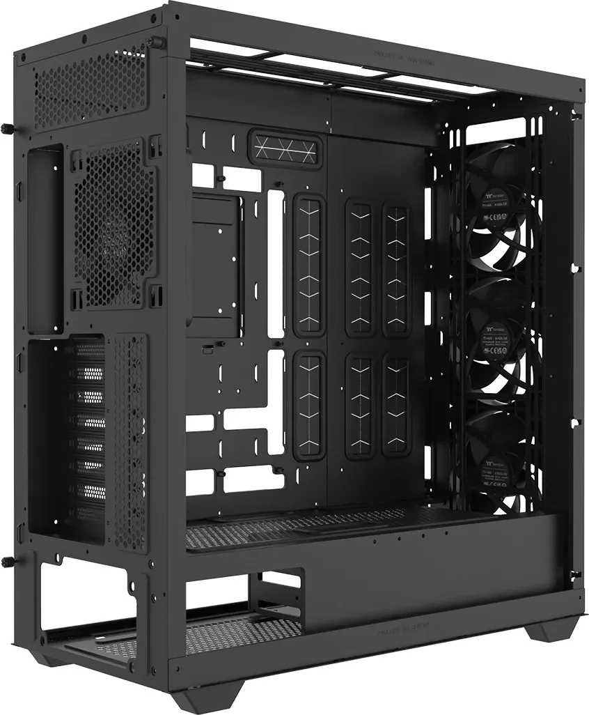 Корпус Thermaltake AX500 черный без БП XL-ATX 14x120mm 9x140mm 2x200mm 2xUSB3.0 audio bott PSU - фото 4