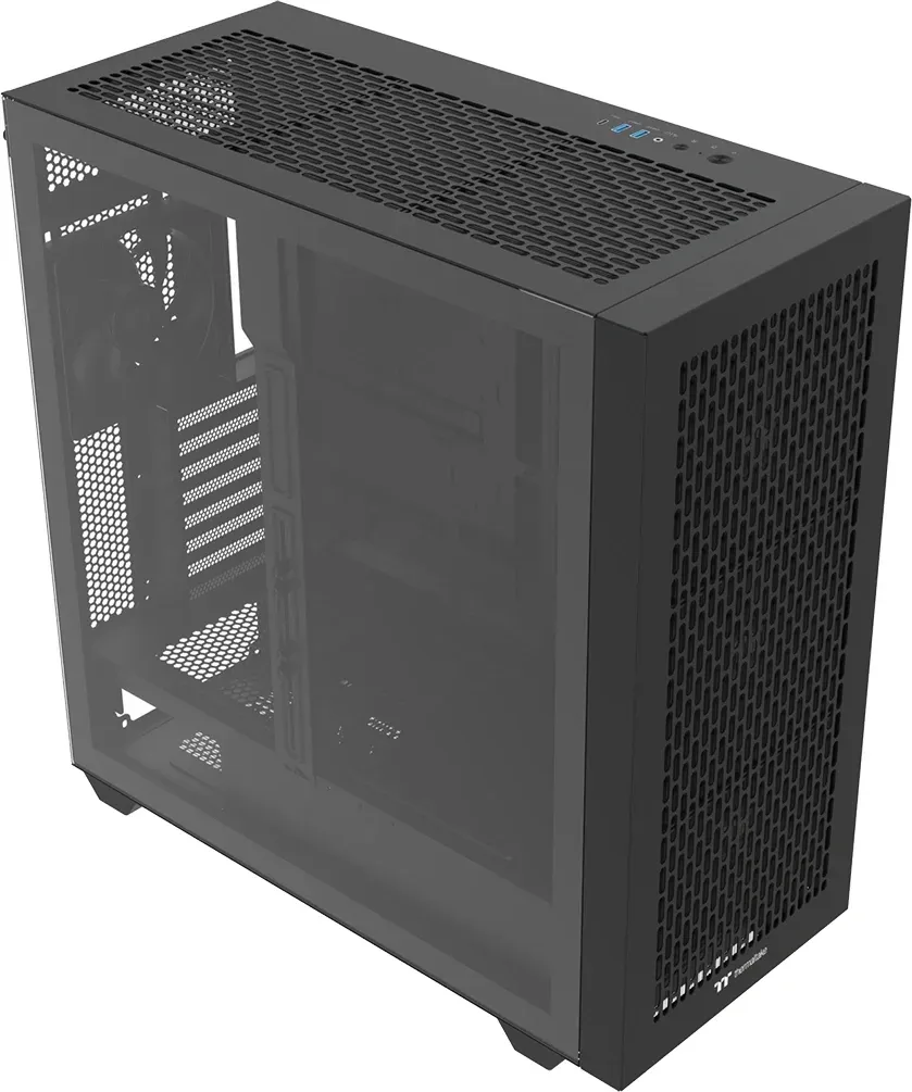 Корпус Thermaltake AX500 черный без БП XL-ATX 14x120mm 9x140mm 2x200mm 2xUSB3.0 audio bott PSU - фото 6