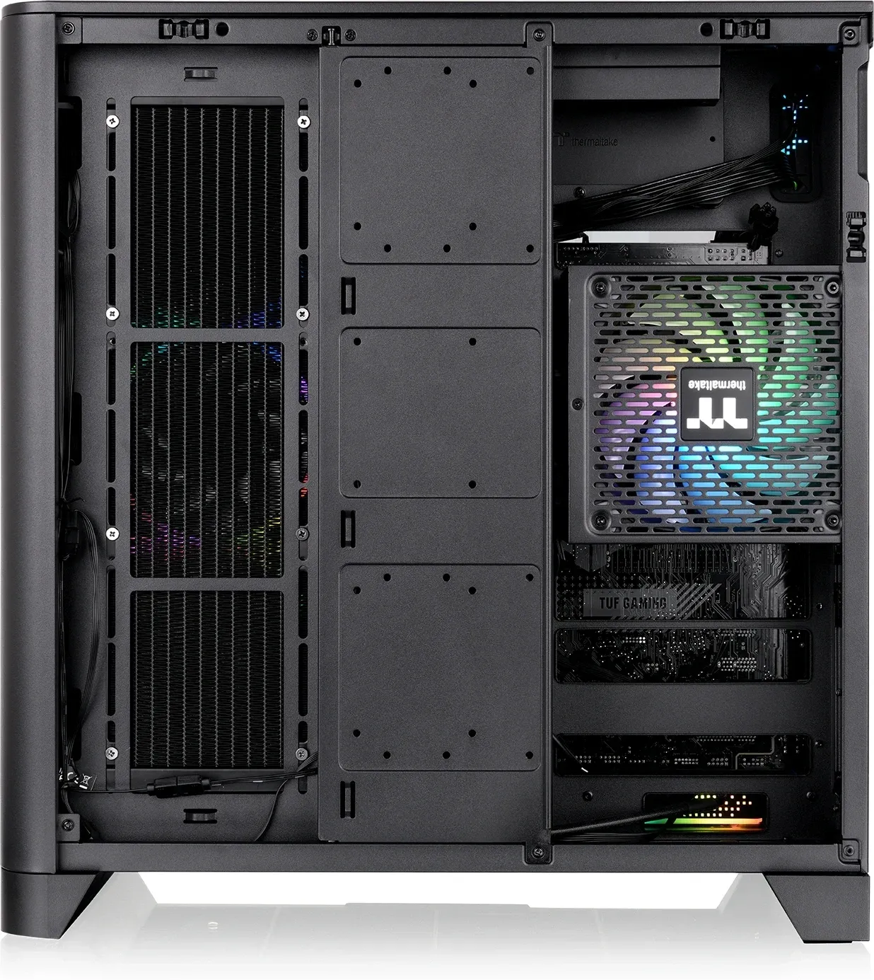 Корпус Thermaltake View 390 Air черный без БП ATX 9x120mm 2x140mm 2x200mm 2xUSB3.0 audio bott PSU - фото 7