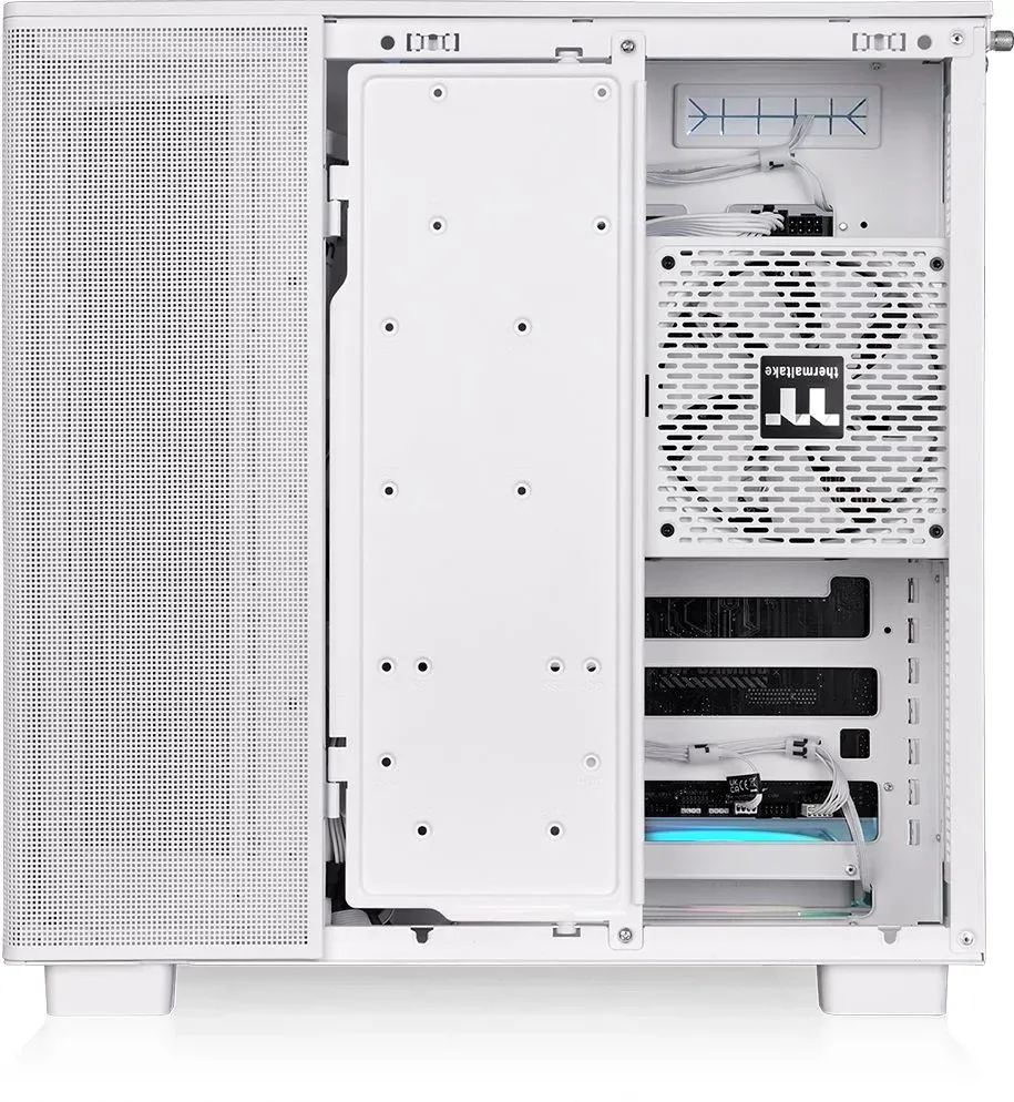 Корпус Thermaltake View 380 XL TG ARGB белый без БП ATX 5x120mm 2x140mm 2xUSB3.0 audio bott PSU - фото 6
