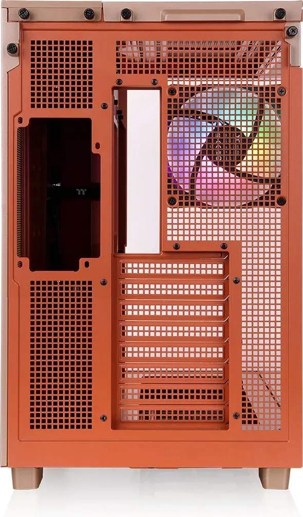 Корпус Thermaltake View 380 XL TG ARGB Gravel Sand коричневый без БП ATX 5x120mm 2x140mm 2xUSB3.0 audio bott PSU - фото 3