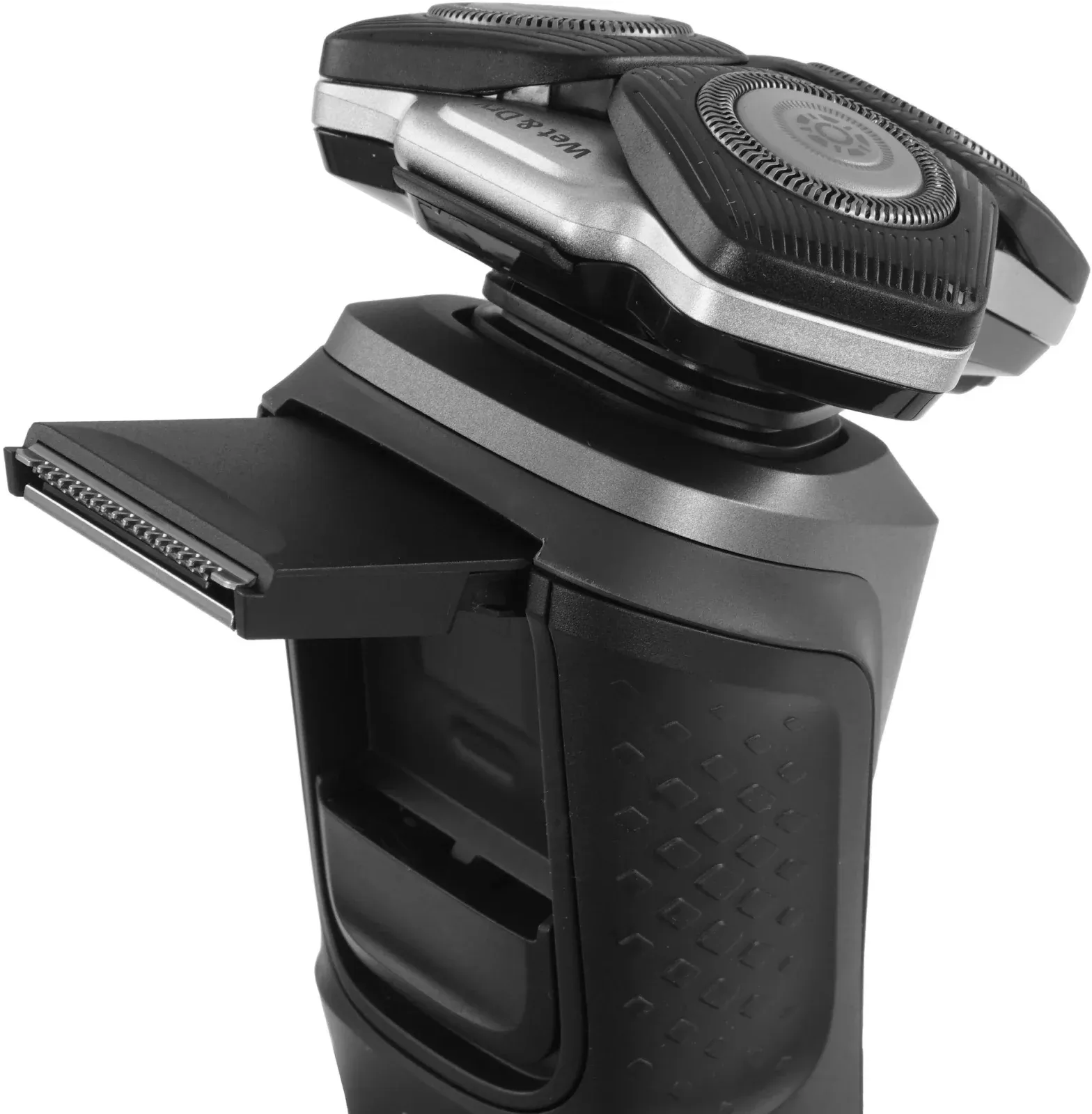 Бритва роторная Philips Series 5000 S5887/10 реж.эл.:3 питан.:аккум. серый - фото 6