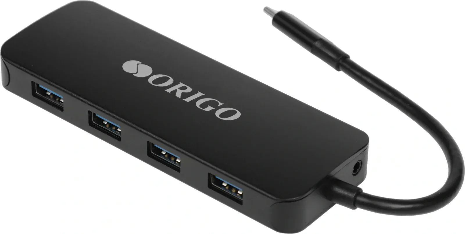 Разветвитель USB 3.0 Origo OU3390SNPD 4порт. черный OU3390SNPD/B1 - фото 1