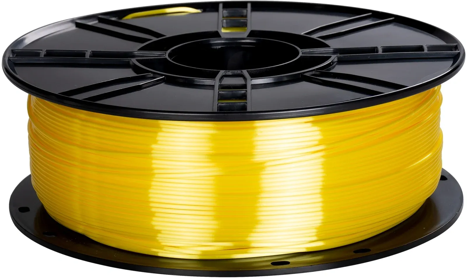 Пластик для принтера 3D Cactus CS-3D-PLA-1KG-S-YELL PLA SILK d1.75мм 1кг L326м 1цв. - фото 2