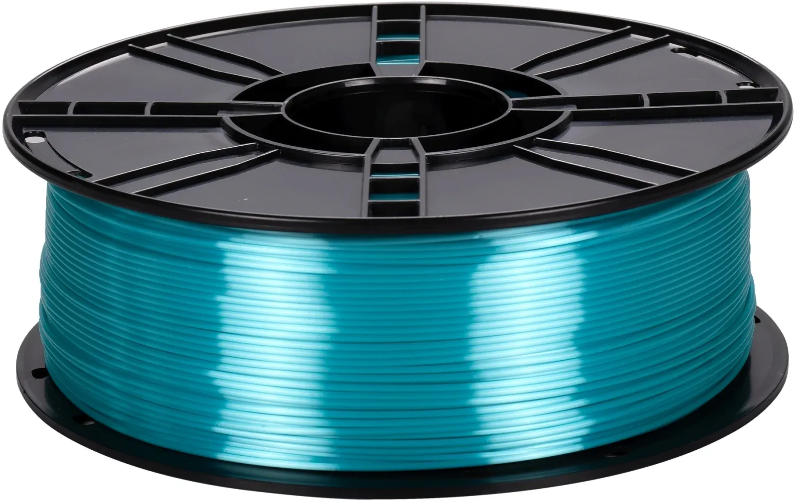 Пластик для принтера 3D Cactus CS-3D-PLA-1KG-S-CYAN PLA SILK d1.75мм 1кг L326м 1цв. - фото 2