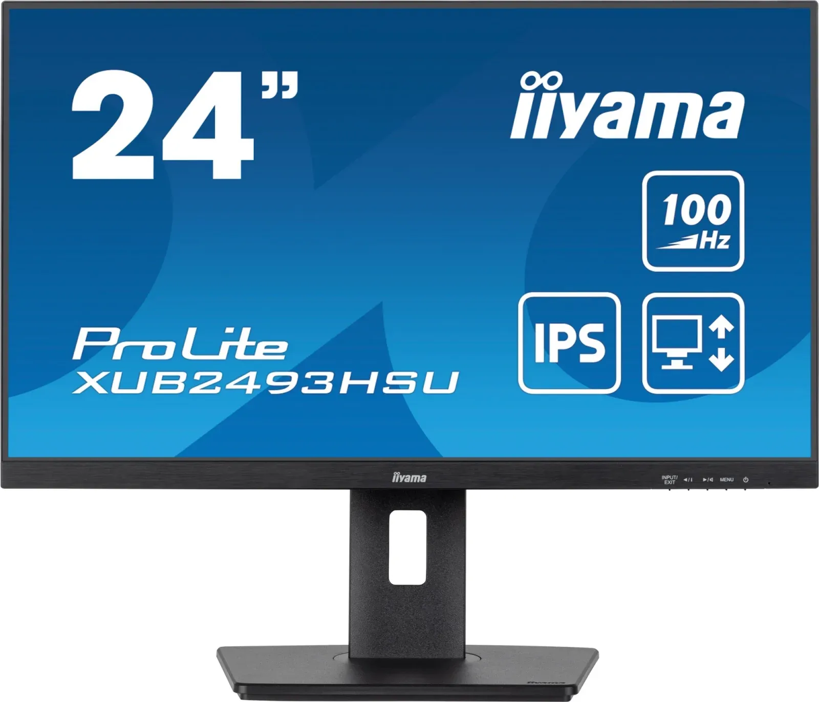 Мониторы ЖК IIYAMA XUB2493HSU-B7 - фото 1