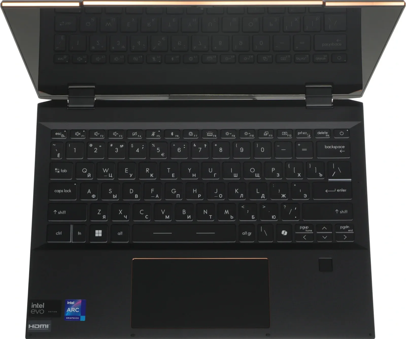 Ноутбук MSI Summit E13 AI Evo A1MTG-001US Core Ultra 7 155H 16Gb SSD1Tb Intel Arc 13.3 IPS Touch FHD+ 1920x1200 Windows 11 Home Multi Language black WiFi BT Cam 9S7-13P411-001 - фото 8
