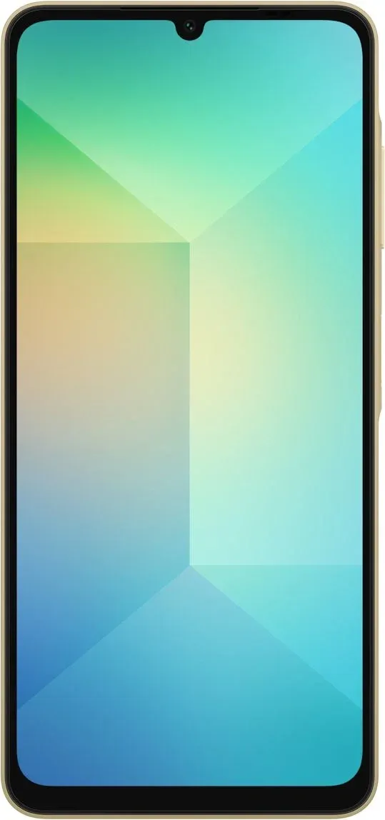 Смартфон Samsung SM-A065F Galaxy A06 64Gb 4Gb золотистый моноблок 3G 4G 2Sim 6.7 720x1600 Android 14 50Mpix 802.11 a/b/g/n/ac GPS GSM900/1800 GSM1900 microSD max1024Gb - фото 2