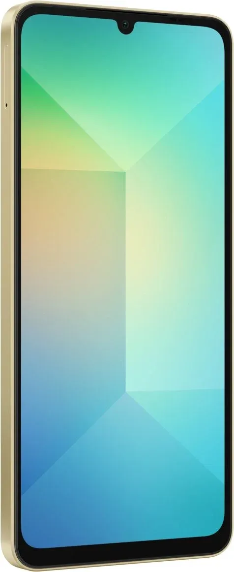 Смартфон Samsung SM-A065F Galaxy A06 64Gb 4Gb золотистый моноблок 3G 4G 2Sim 6.7 720x1600 Android 14 50Mpix 802.11 a/b/g/n/ac GPS GSM900/1800 GSM1900 microSD max1024Gb - фото 4