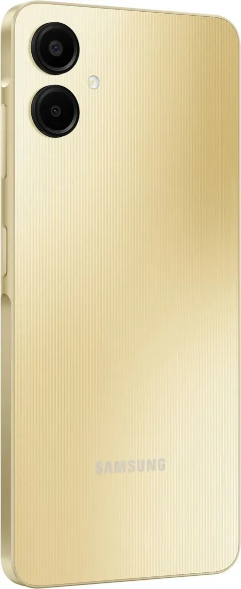 Смартфон Samsung SM-A065F Galaxy A06 64Gb 4Gb золотистый моноблок 3G 4G 2Sim 6.7 720x1600 Android 14 50Mpix 802.11 a/b/g/n/ac GPS GSM900/1800 GSM1900 microSD max1024Gb - фото 6