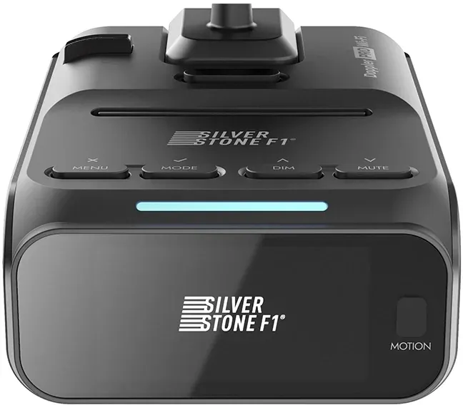 Радар-детектор Silverstone F1 Doppler Pro GPS приемник черный - фото 4