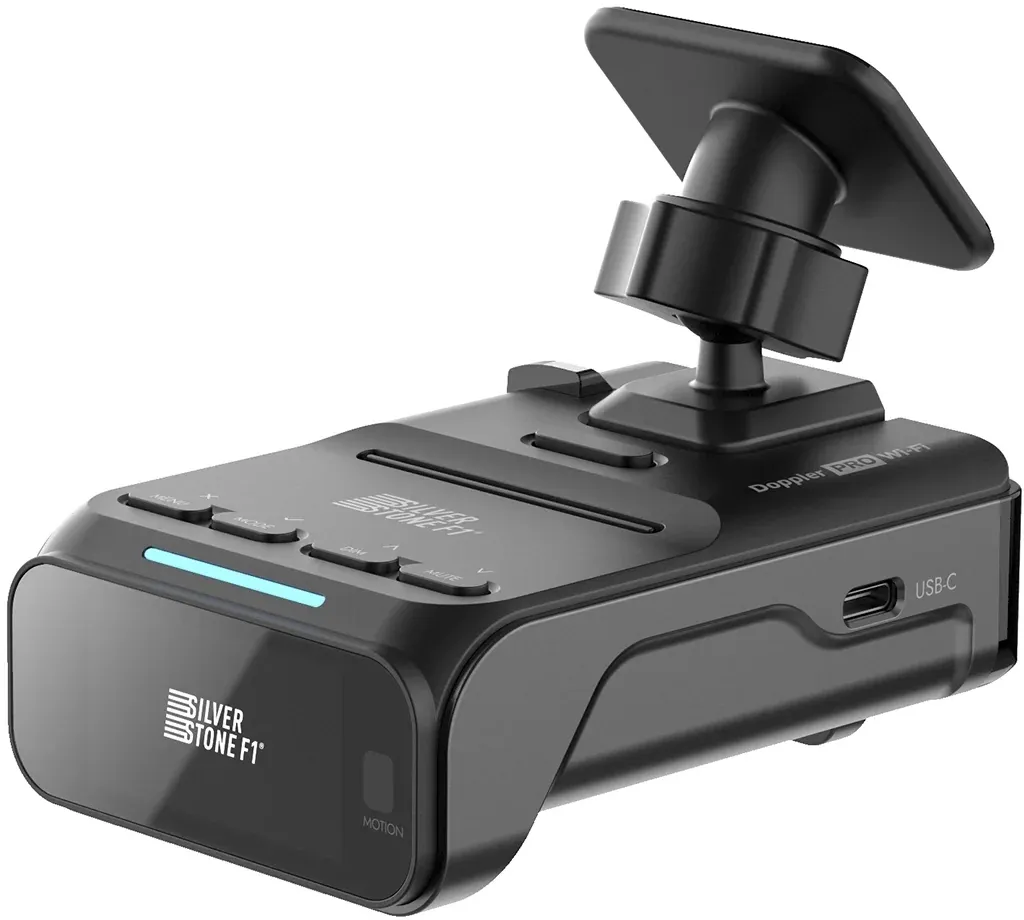Радар-детектор Silverstone F1 Doppler Pro GPS приемник черный - фото 8