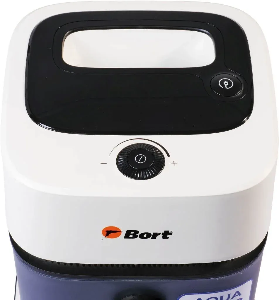 Строительный пылесос Bort BSS-1130 1000Вт уборка: сухая/сбор воды/выдув белый - фото 4