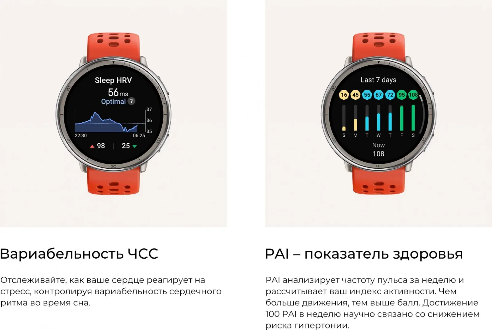 Смарт-часы Amazfit Active 2R Premium A2437 43.9мм 1.32 AMOLED корп.серебристый рем.черный разм.брасл.:150-210мм 6970100377569 - фото 4