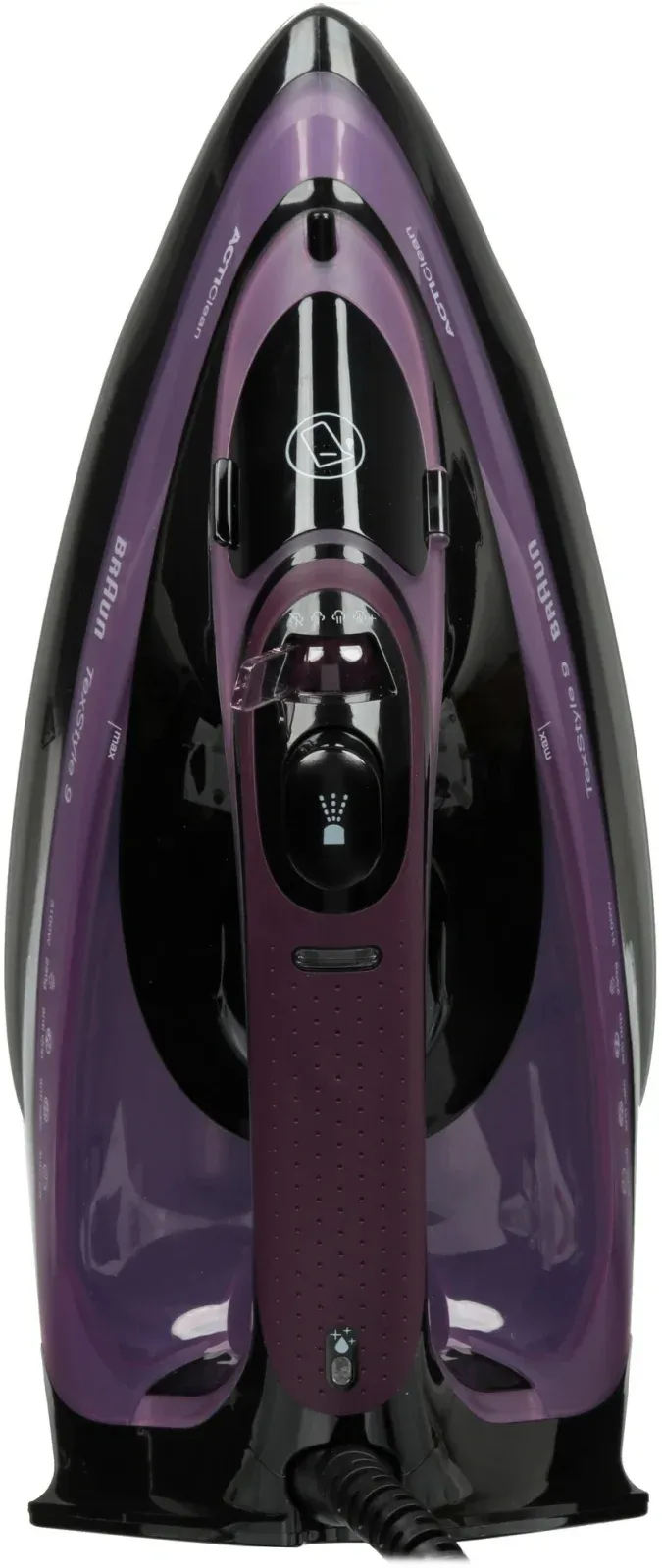 Утюг Braun TexStyle 9 SI9661VI 3100Вт фиолетовый/черный - фото 3