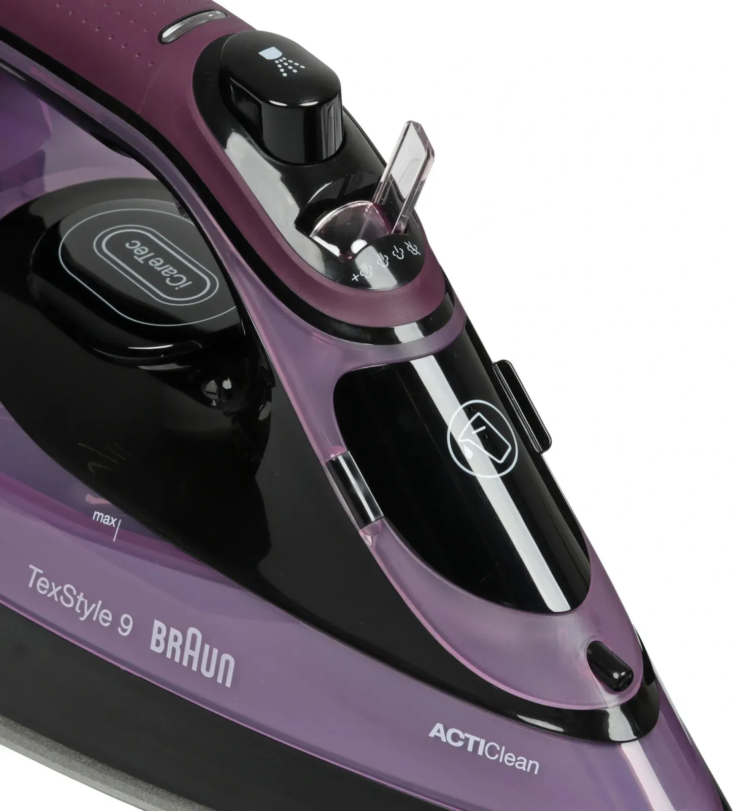 Утюг Braun TexStyle 9 SI9661VI 3100Вт фиолетовый/черный - фото 6