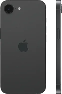 Смартфон Apple A3409 iPhone 16e 128Gb черный моноблок 3G 4G 1Sim 6.1 1170x2532 iOS 18 48Mpix 802.11 a/b/g/n/ac/ax NFC GPS Protect - фото 7