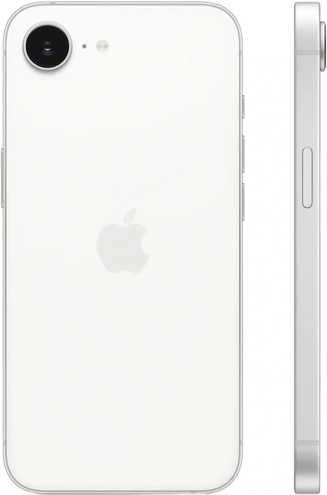Смартфон Apple A3409 iPhone 16e 128Gb белый моноблок 3G 4G 1Sim 6.1 1170x2532 iOS 18 48Mpix 802.11 a/b/g/n/ac/ax NFC GPS Protect - фото 2
