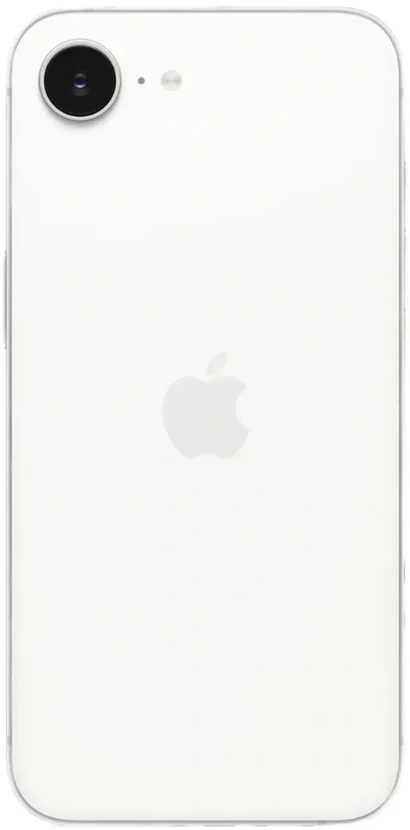 Смартфон Apple A3409 iPhone 16e 128Gb белый моноблок 3G 4G 1Sim 6.1 1170x2532 iOS 18 48Mpix 802.11 a/b/g/n/ac/ax NFC GPS Protect - фото 4