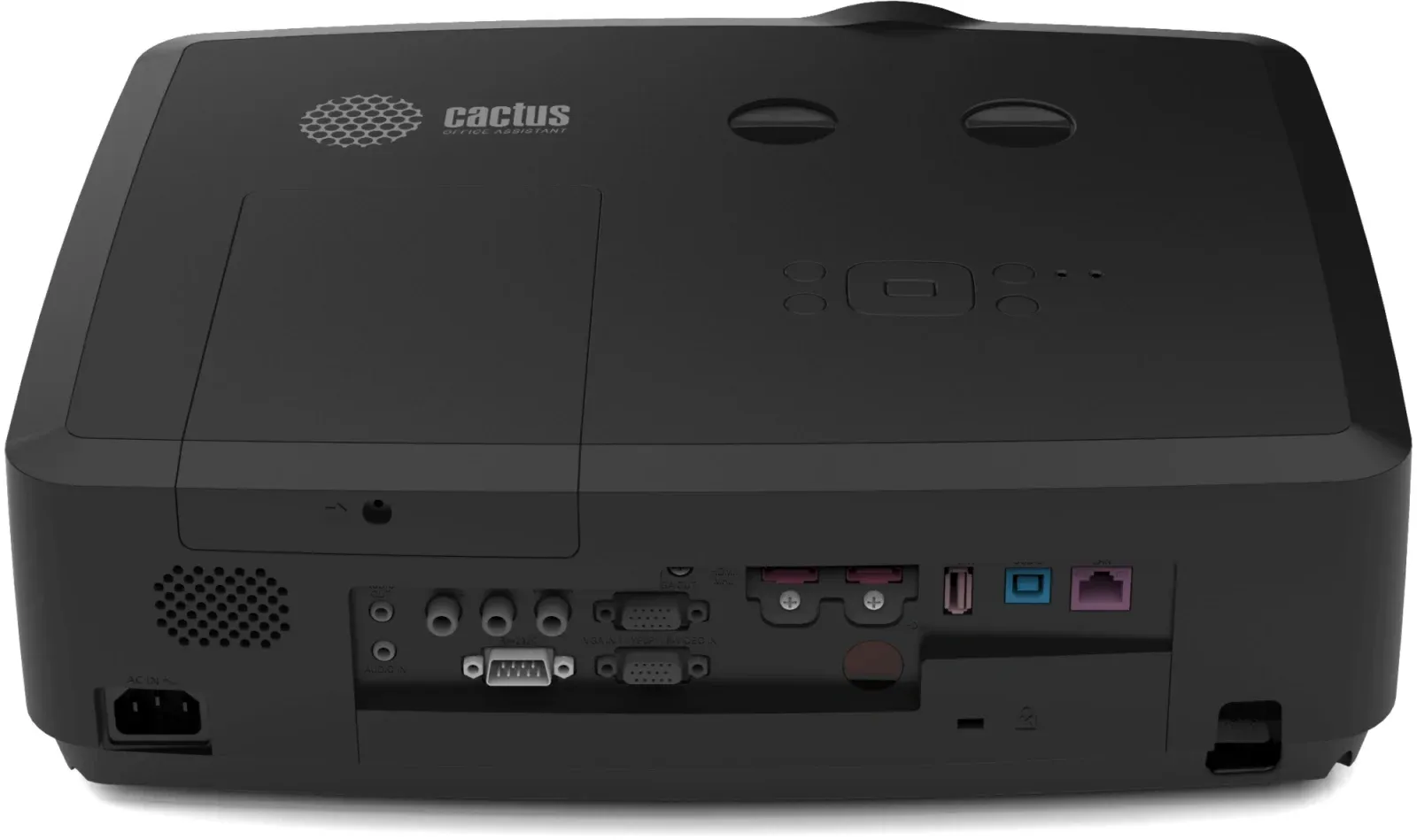 Проектор Cactus Bright CS-S4.B 3LCD 94400Lm LS 5900Lm ANSI 1920x1200 30000:1 ресурс лампы:10000часов 1xUSB typeA 1xUSB typeB 2xHDMI 4.45кг, черный - фото 3