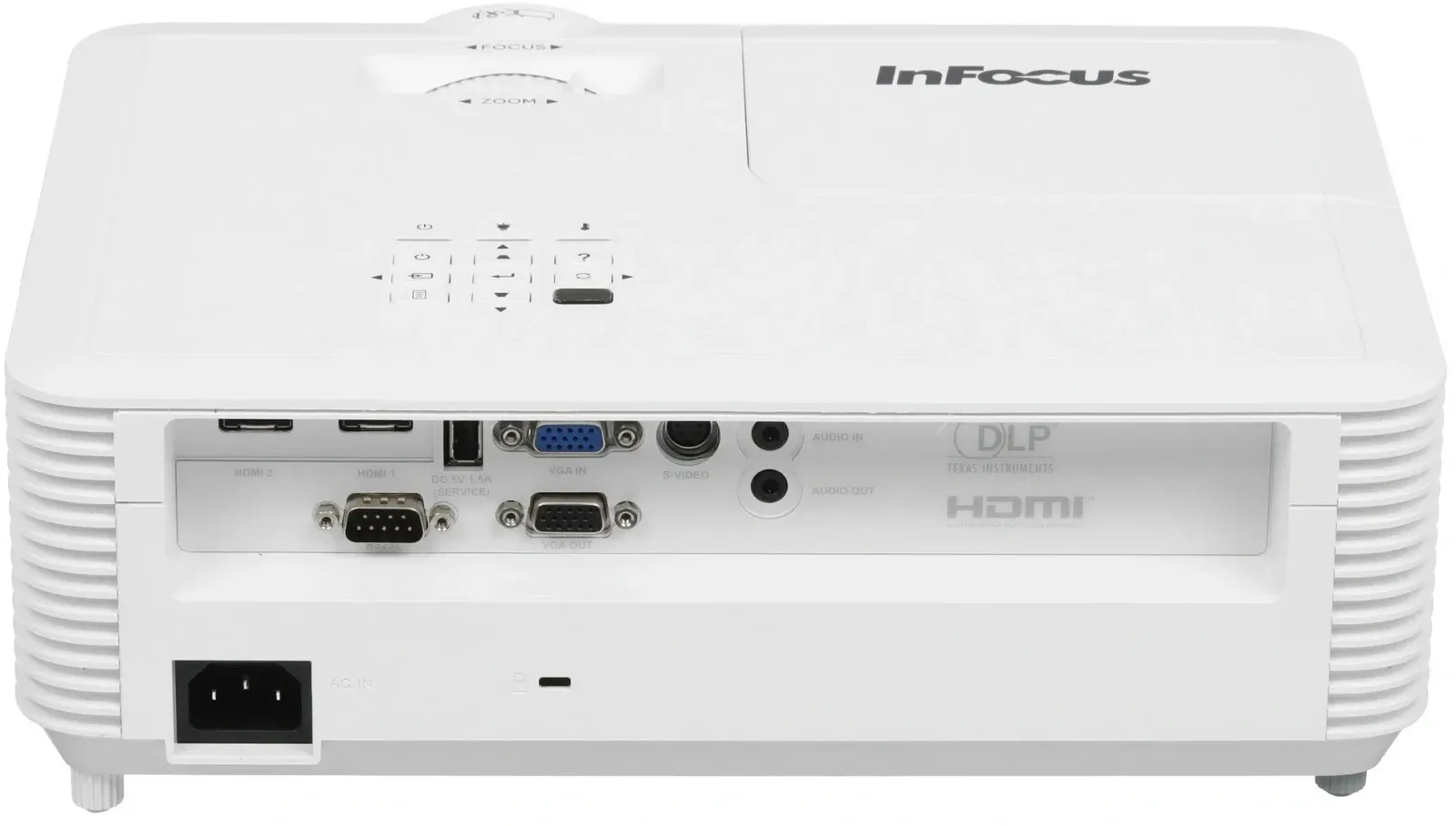 Проектор Infocus IN0022SL DLP 4000Lm LS 800x600 30000:1 ресурс лампы:15000часов 1xUSB typeA 1xHDMI 2.9кг, белый - фото 7