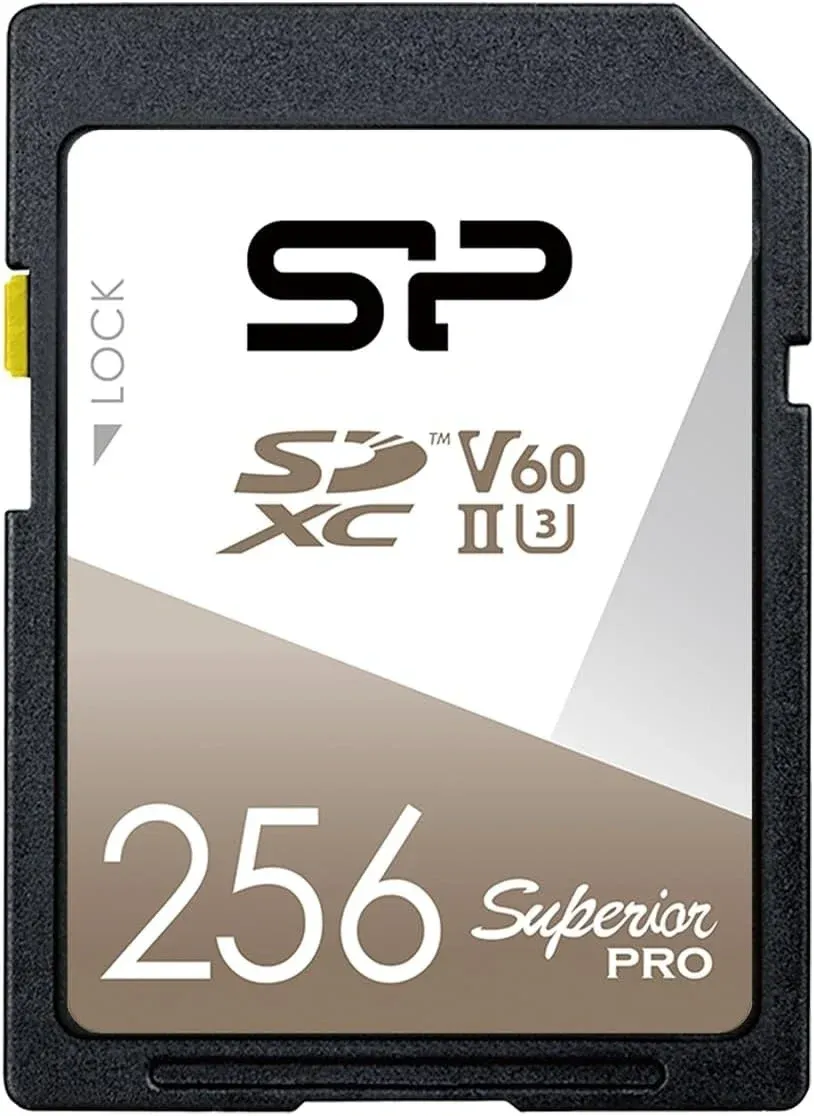 Флеш карта SDXC 256GB Silicon Power SP256GBSDXJV6V10 Superior w/o adapter - фото 1