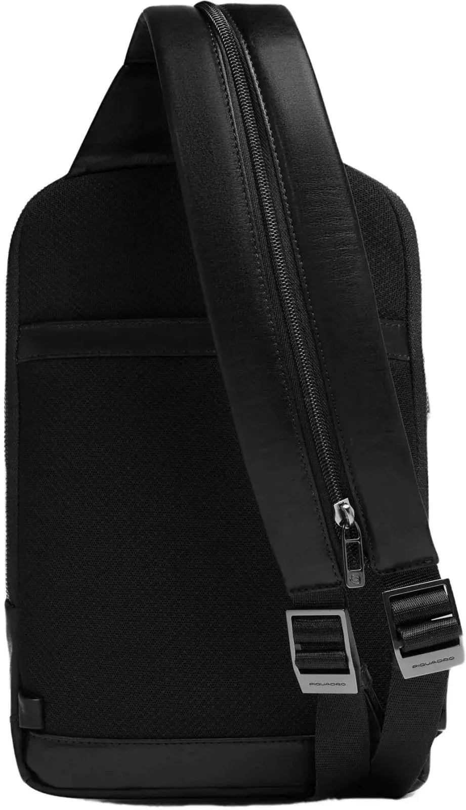 Рюкзак слинг мужской Piquadro Philip CA6790W136/N черный натур.кожа - фото 3
