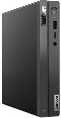 Неттоп Lenovo ThinkCentre Neo 50q G4 slim i5 13420H 2.1 8Gb SSD512Gb UHDG без ОС GbitEth WiFi BT 90W kb мышь клавиатура черный 12LN005SUM - фото 5
