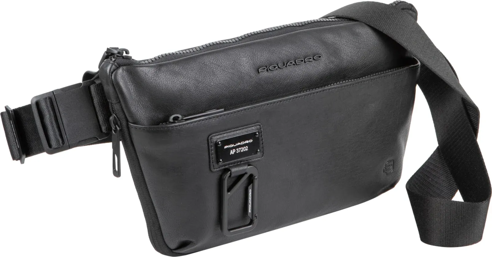 Рюкзак слинг Piquadro Harper CA6881AP/N черный натур.кожа - фото 2