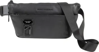 Рюкзак слинг Piquadro Harper CA6881AP/N черный натур.кожа - фото 8