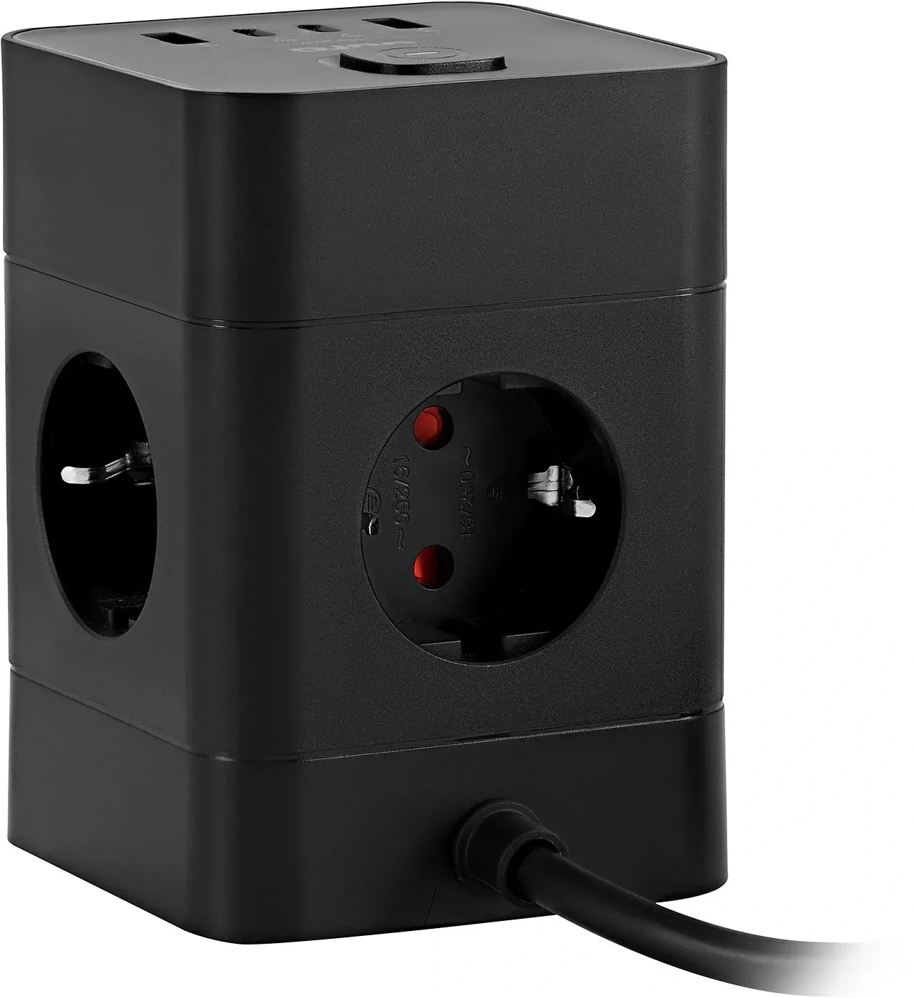 Аксессуары BURO BU-PTE4.1UC-Plus-B черный - фото 1